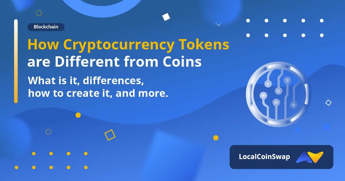 How Cryptocurrency Tokens are Different from Coins